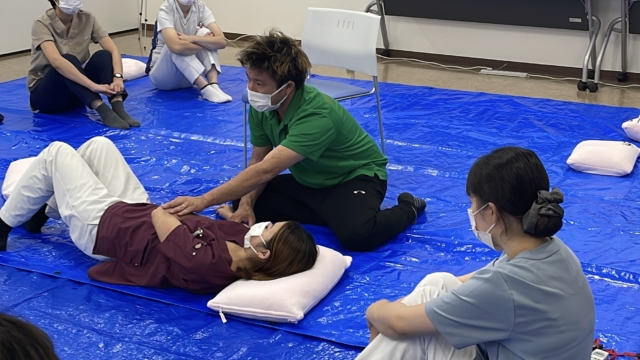 【研修活動報告】IMS三芳病院にて看護師向け実技研修の講師を務めました！