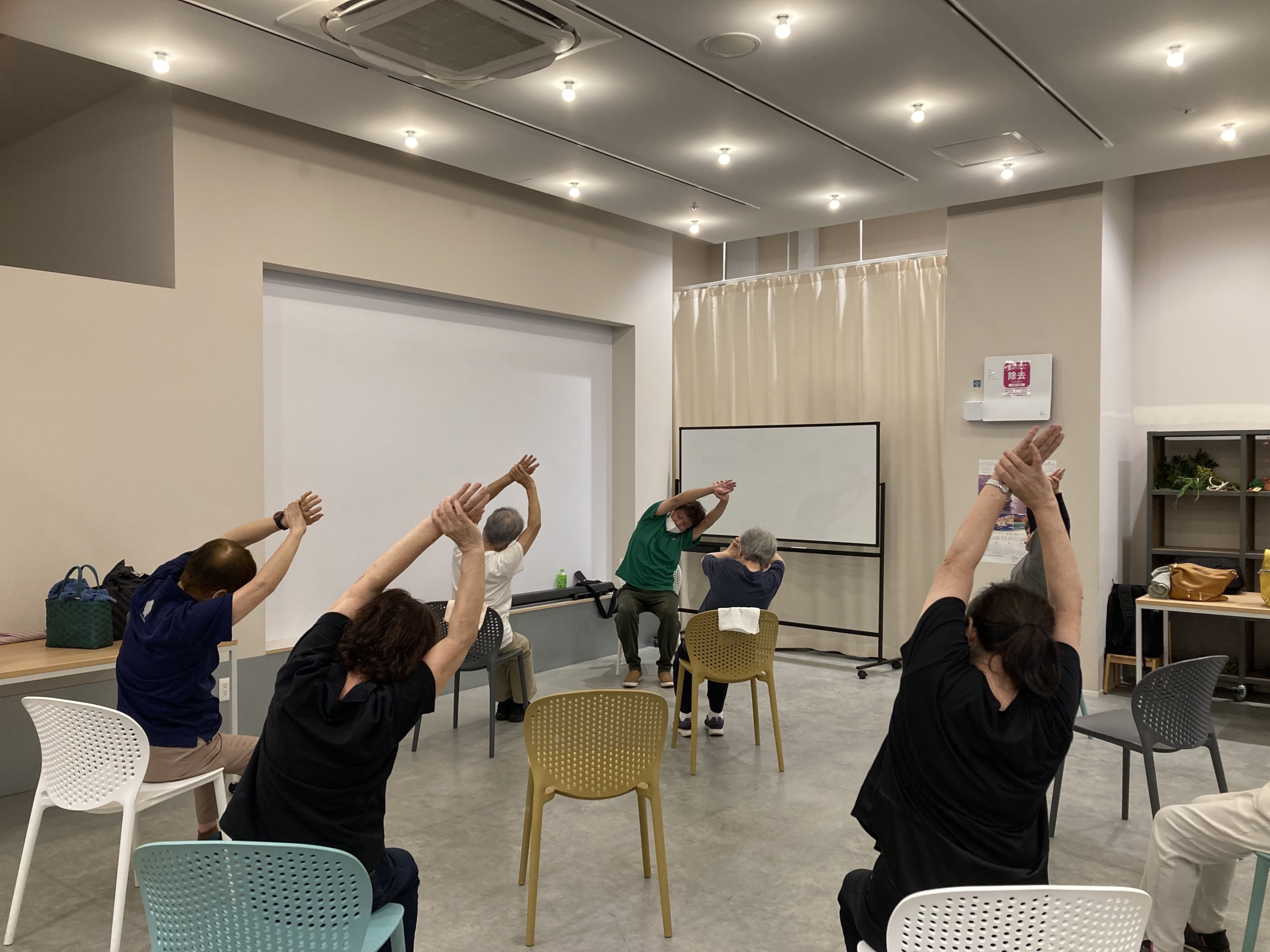 若々しく動ける体づくりを一緒に！作業療法士が教える健康教室 活動報告　2025.8.13